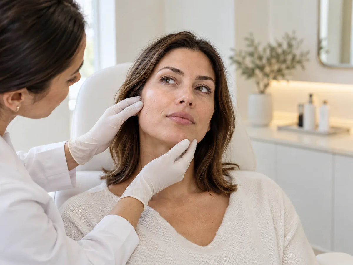 Evaluación de la firmeza y el contorno facial